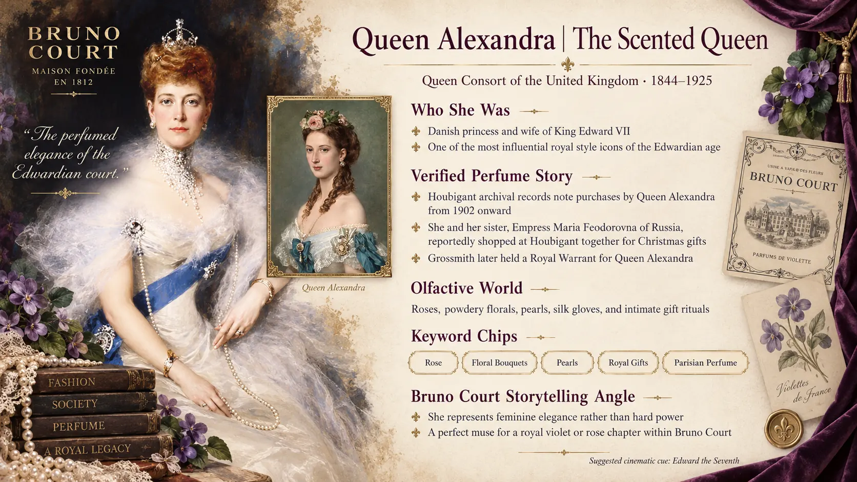 Creative portrait — Queen Alexandra