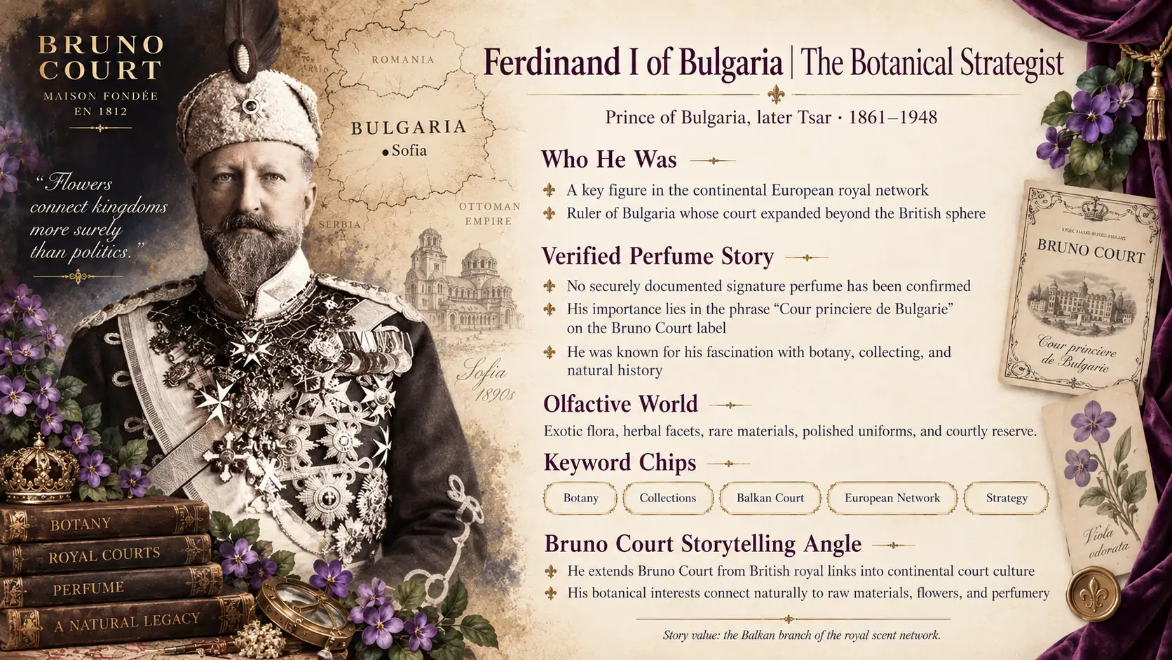Creative portrait — Ferdinand I of Bulgaria