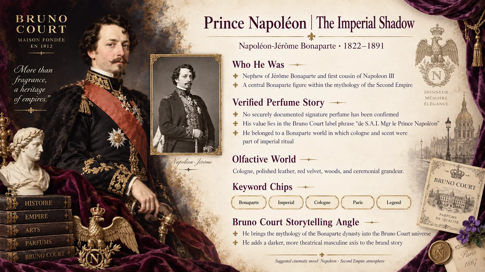 Creative portrait — Prince Napoléon